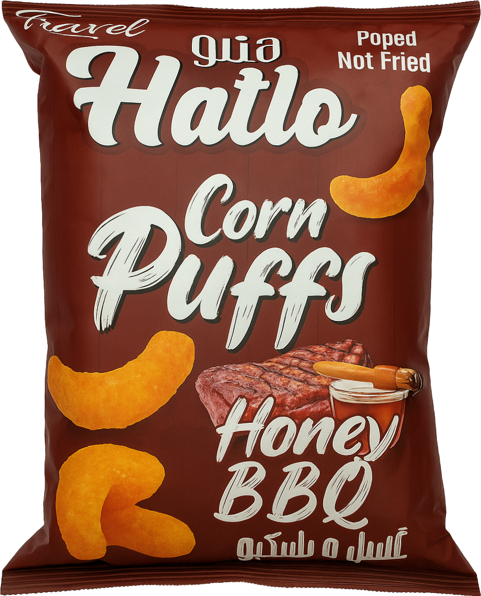 Hatlo Corn Sticks Honey BBQ 60g