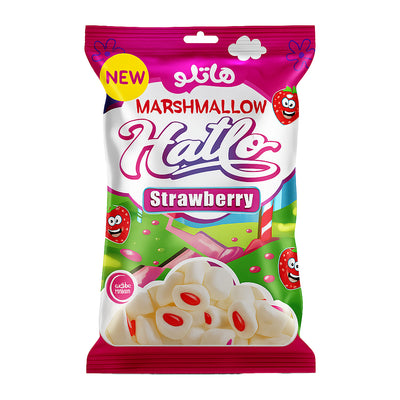 Hatlo Mini Marshmallow Strawberry x 24 Bags