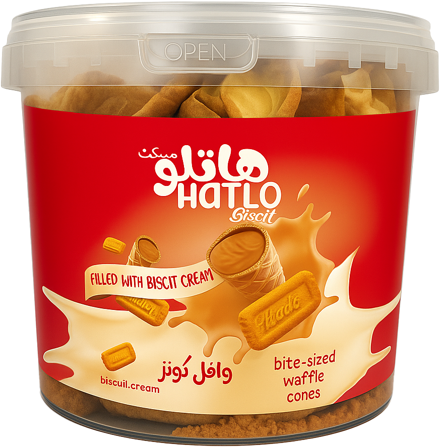 Hatlo Waffle Cone Biscuit 1kg
