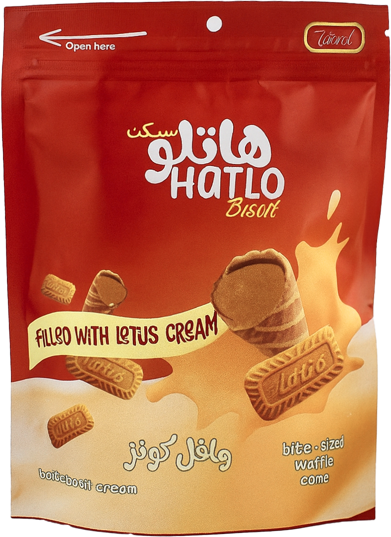 Hatlo Waffle Cone Biscuit 100g