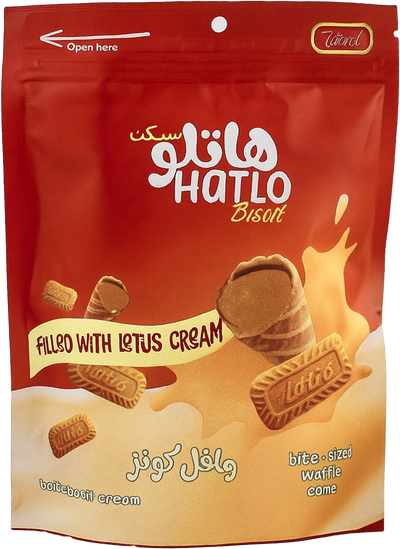 Hatlo Waffle Cone Biscuit 100g