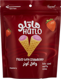 Hatlo Waffle Cone Strawberry 100g