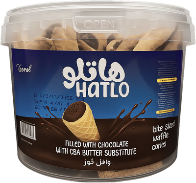 Hatlo Waffle Cone Chocolate 1kg