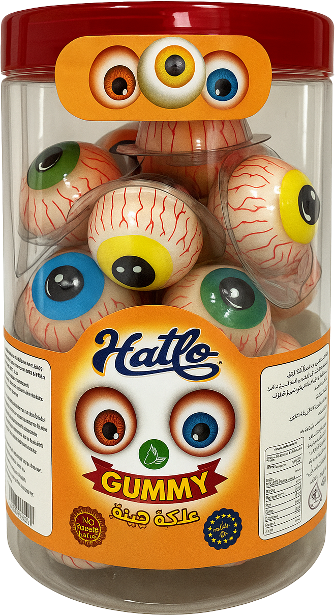 Hatlo Jelly Eyes x12