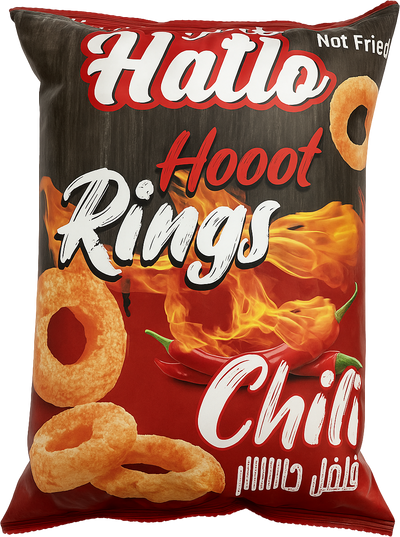 Hatlo Hot Rings Chili Pepper 60g