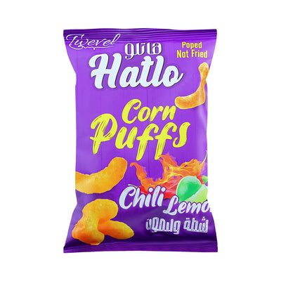 Hatlo Corn Puffs Sticks Chili Lemon