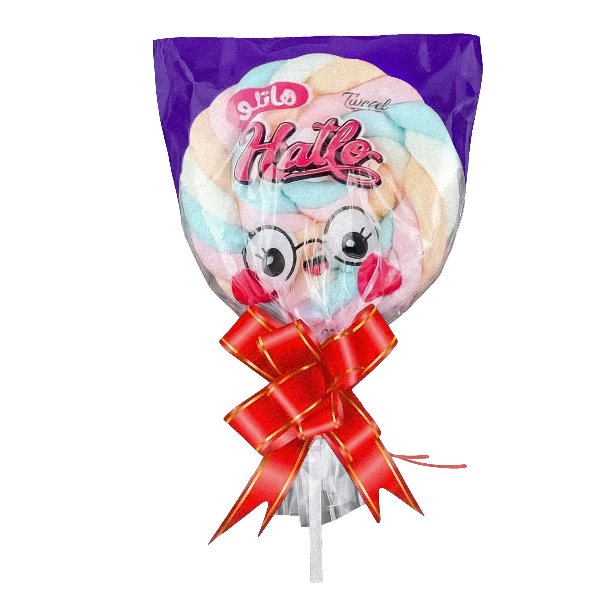Hatlo Marshmallow Large Lollipop (6 Boxes x 12 Pieces)