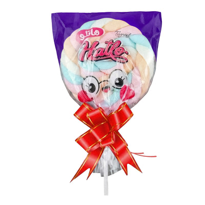 Hatlo Marshmallow Large Lollipop (6 Boxes x 12 Pieces)