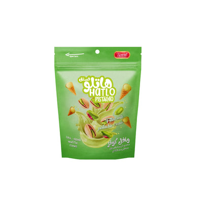 Hatlo Waffle Cone Pistachio 100g