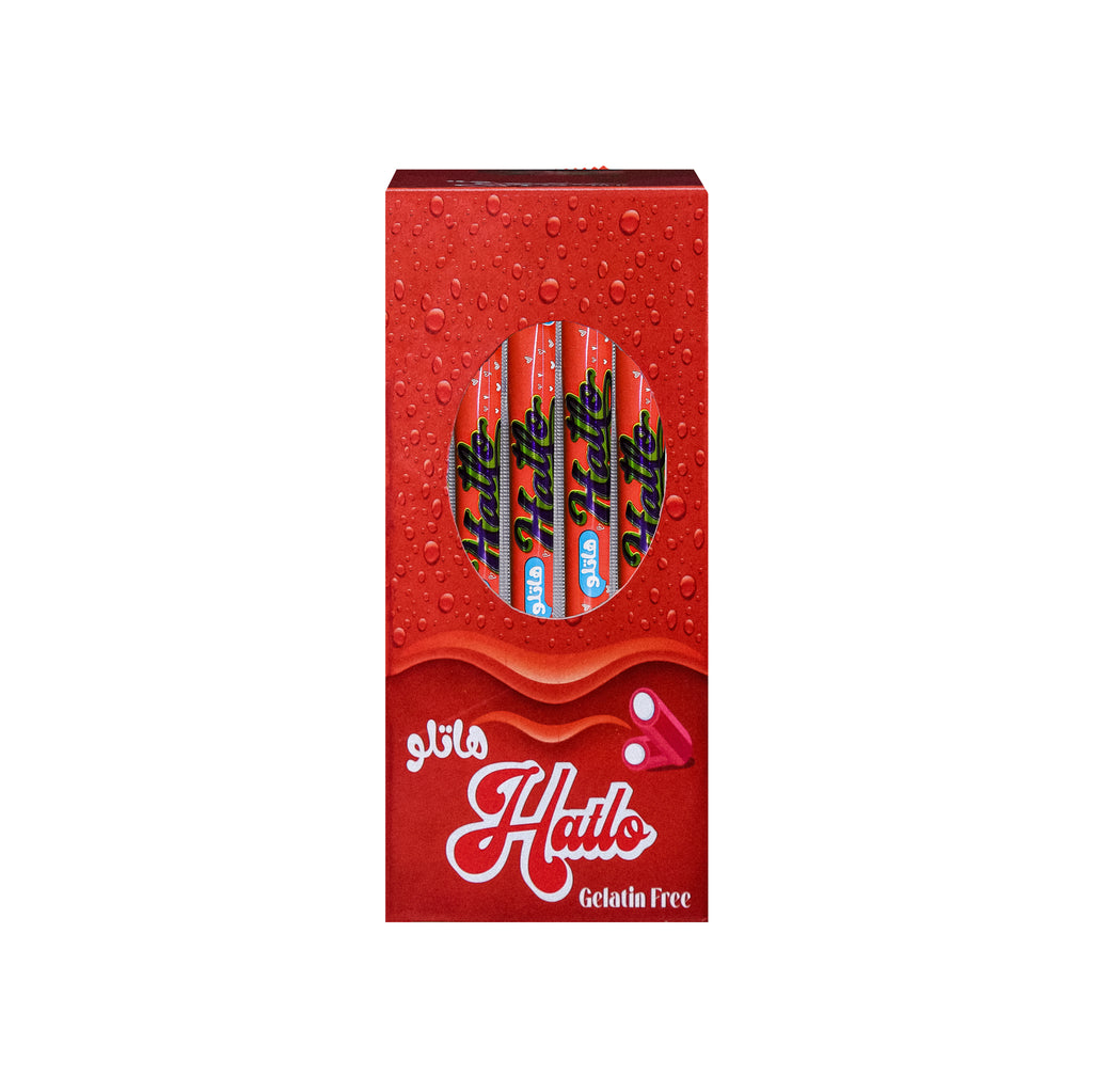 Hatlo Sour Tubes Strawberry